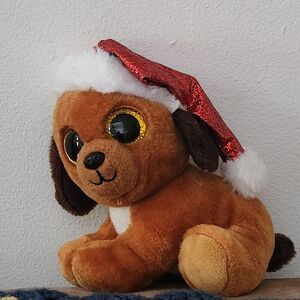 2021 Ty Beanie Boos HOWLIDAYS the‎ Christmas Dog (6 Inch) Plush Stuffed Toy
